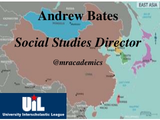 Andrew Bates Social Studies Director @mracademics