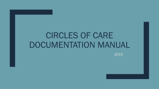Circles of Care Documentation Manual