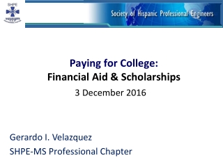 Paying for College: Financial Aid &amp; Scholarships