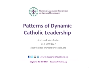 Patterns of Dynamic Catholic Leadership