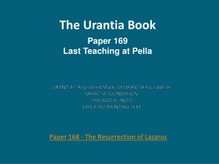 The Urantia Book