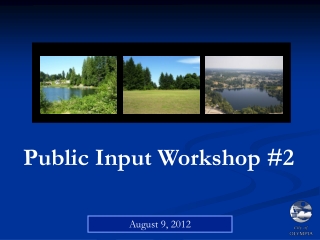 Public Input Workshop #2