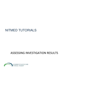 NITMED TUTORIALS