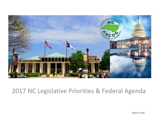 2017 NC Legislative Priorities &amp; Federal Agenda