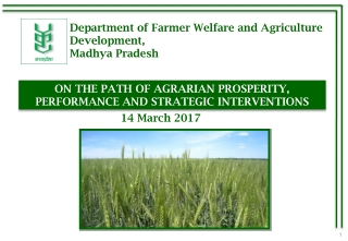 Department of Farmer Welfare and Agriculture Development, Madhya Pradesh