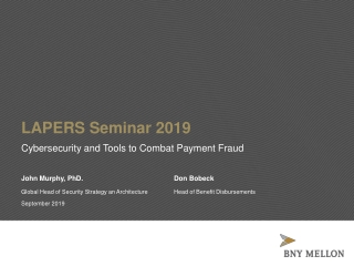 LAPERS Seminar 2019