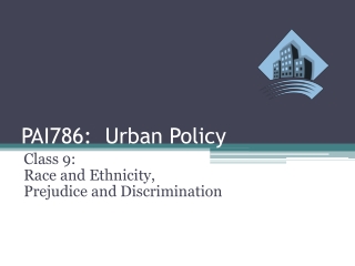 PAI786: Urban Policy