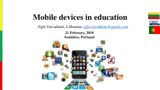 Mobile devices in education