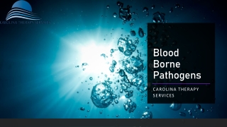 Blood Borne Pathogens