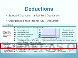 Deductions