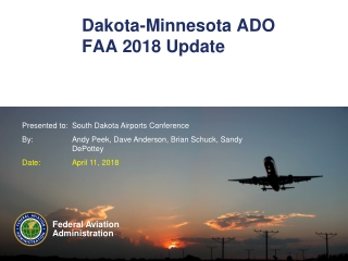 Dakota-Minnesota ADO FAA 2018 Update