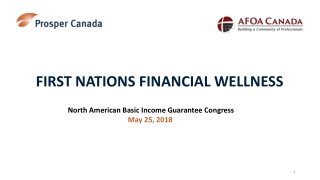 First Nations Financial Wellness