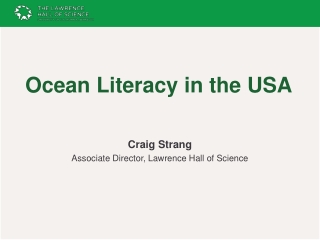 Ocean Literacy in the USA