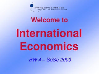 International Economics