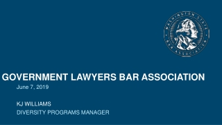 Government lawyers Bar association