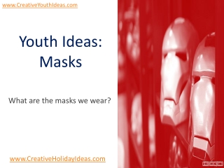 Youth Ideas: Masks