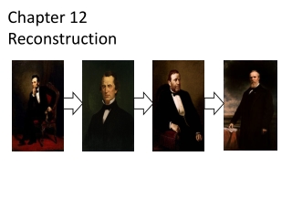 Chapter 12 Reconstruction