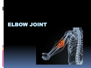 Elbow joint