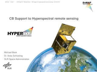 CB Support to Hyperspectral remote sensing