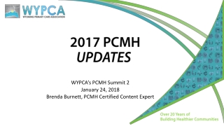 2017 PCMH UPDATES