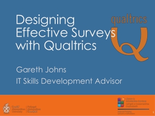 Designing Effective Surveys with Qualtrics