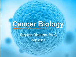 Cancer Biology