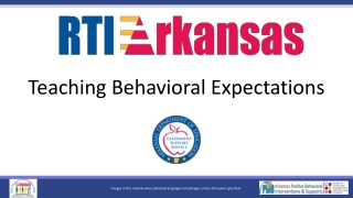 Teaching Behavioral Expectations