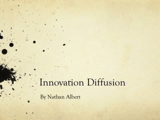 Innovation Diffusion