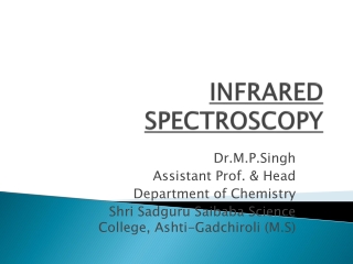 INFRARED SPECTROSCOPY