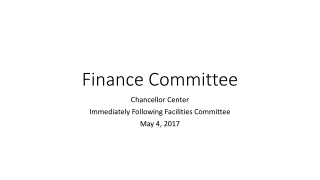 Finance Committee