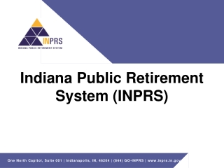 Indiana Public Retirement System (INPRS)