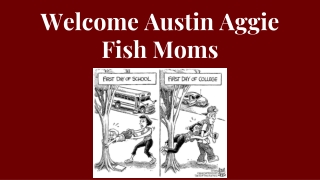 Welcome Austin Aggie Fish Moms
