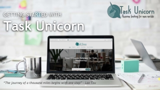 GETTING STARTED WITH Task Unicorn