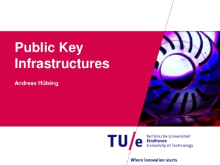 Public Key Infrastructures