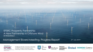 Management Board Meeting, Progress Report