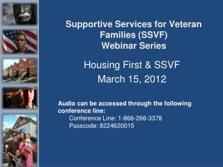 Supportive Services for Veteran Families (SSVF) Webinar Series