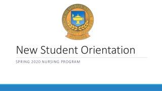 New Student Orientation