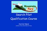 Search Pilot Qualification Course Civil Air Patrol Auxiliary of the United States Air Force