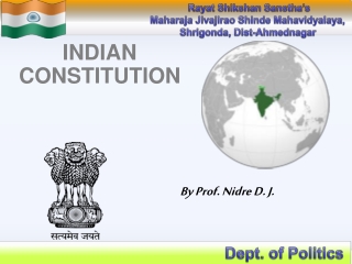 INDIAN CONSTITUTION