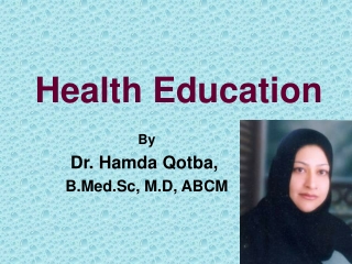 Health Education