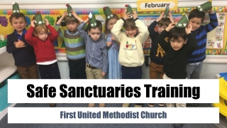 Safe Sanctuaries Training