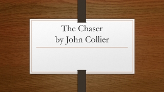 The Chaser by John Collier