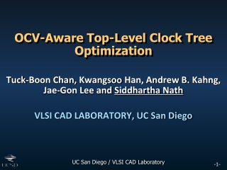 OCV-Aware Top-Level Clock Tree Optimization