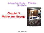 Introductory Chemistry, 2nd Edition Nivaldo Tro