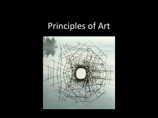 Principles of Art