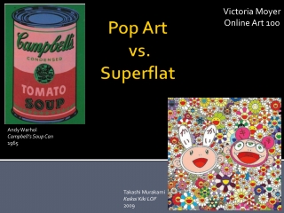 Pop Art vs. Superflat