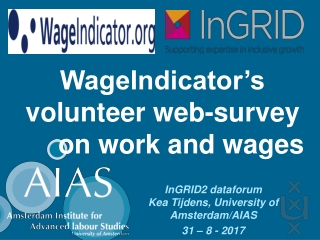 WageIndicator’s volunteer web-survey on work and wages