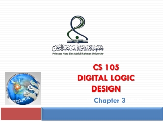 CS 105 Digital Logic Design