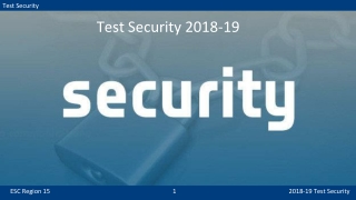 Test Security 2018-19