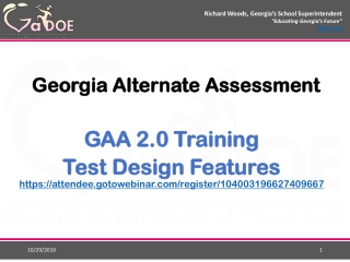 Georgia Alternate Assessment